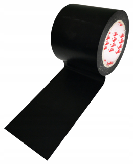 Výstražná označovacia páska 100mm/33m čierna